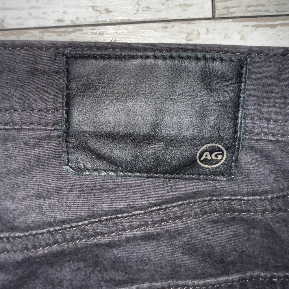 AG Tellis Jeans Mens 34x34 Gray Charcoal Wash Modern Slim Denim Stretch